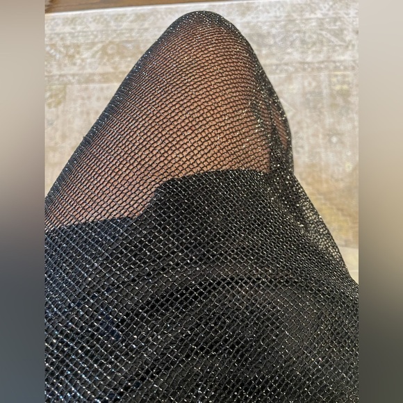 Vintage Ralph Lauren Metallic Mesh Mermaid Dress - Picture 16 of 16